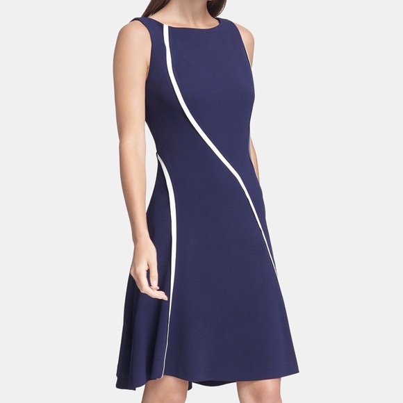 Dkny Dresses & Skirts - DKNY Piped Seam A-Line Dress